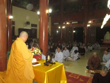 Buổi lễ sám hối đáng nhớ tại chùa Kim Quang