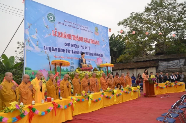 Hà Tĩnh: Lễ khánh thành giai đoạn 1 và sức sống mới của ngôi Phù An cổ tự